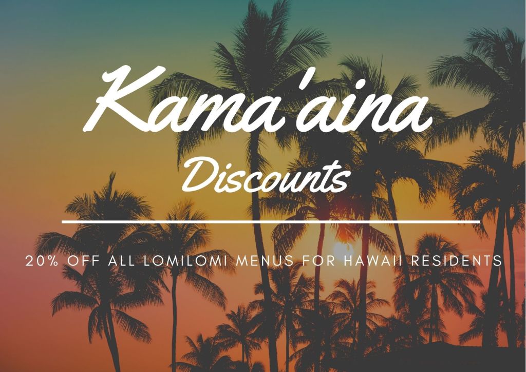 kamaaina discount flier 