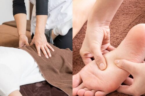 body foot reflex
