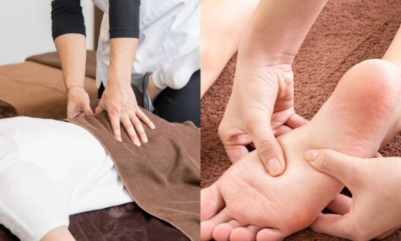 body foot reflex